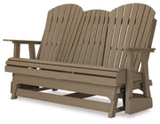 Hyland wave Outdoor Glider Loveseat - P114-835