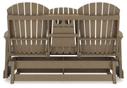 Hyland wave Outdoor Glider Loveseat - P114-835