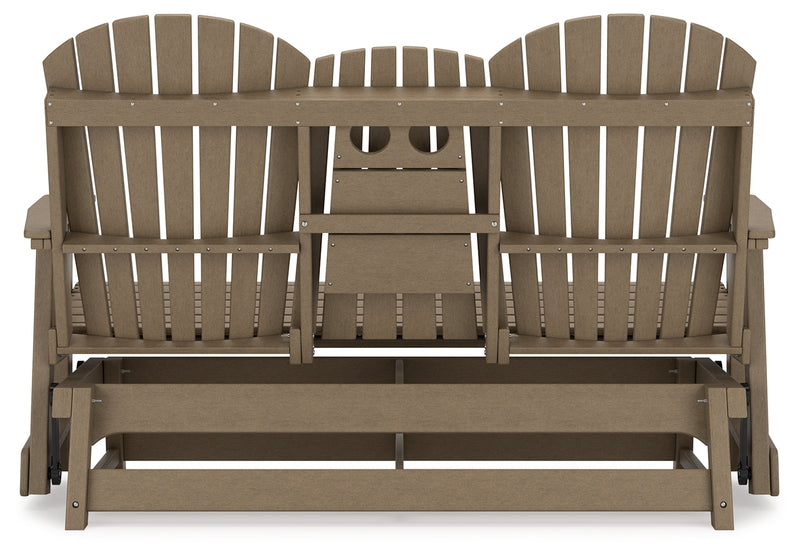 Hyland wave Outdoor Glider Loveseat - P114-835