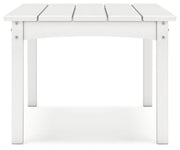 Hyland wave White Outdoor Coffee Table - P111-701