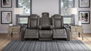 Hyllmont Gray Power Reclining Living Room Set - Gate FurnitureLiving Room Set
