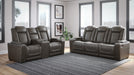 Hyllmont Gray Power Reclining Living Room Set - Gate FurnitureLiving Room Set