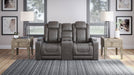 Hyllmont Gray Power Reclining Living Room Set - Gate FurnitureLiving Room Set