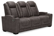 HyllMont Gray Power Reclining Sofa - Gate FurniturePower Reclining Sofa