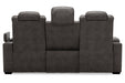 HyllMont Gray Power Reclining Sofa - Gate FurniturePower Reclining Sofa