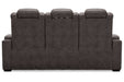 HyllMont Gray Power Reclining Sofa - Gate FurniturePower Reclining Sofa