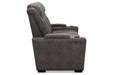 HyllMont Gray Power Reclining Sofa - Gate FurniturePower Reclining Sofa