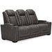 HyllMont Gray Power Reclining Sofa - Gate FurniturePower Reclining Sofa