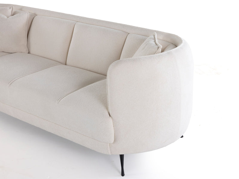 Hypnos 4-pieces (4 Seat Sofa & 3 Seat Sofa & 2 Chair) Livingroom in Brown - 200-ZEN-HYP-BRO-4311