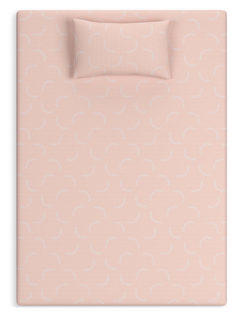 iKidz Coral Twin Mattress and Pillow - Lara FurnitureTwin Mattress and Pillow
