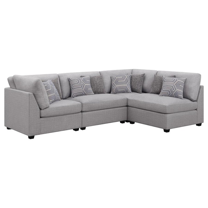 Cambria 4-piece Upholstered Modular Sectional