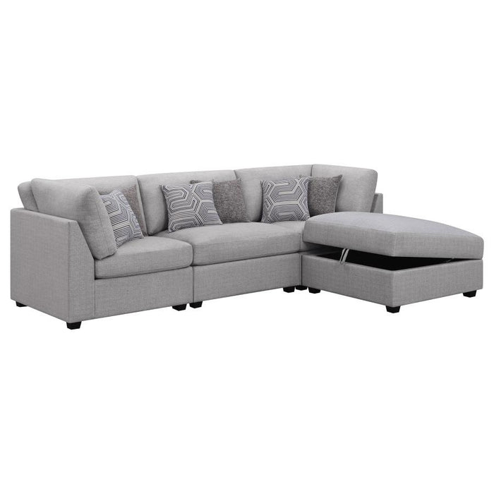 Cambria 4-piece Upholstered Modular Sectional