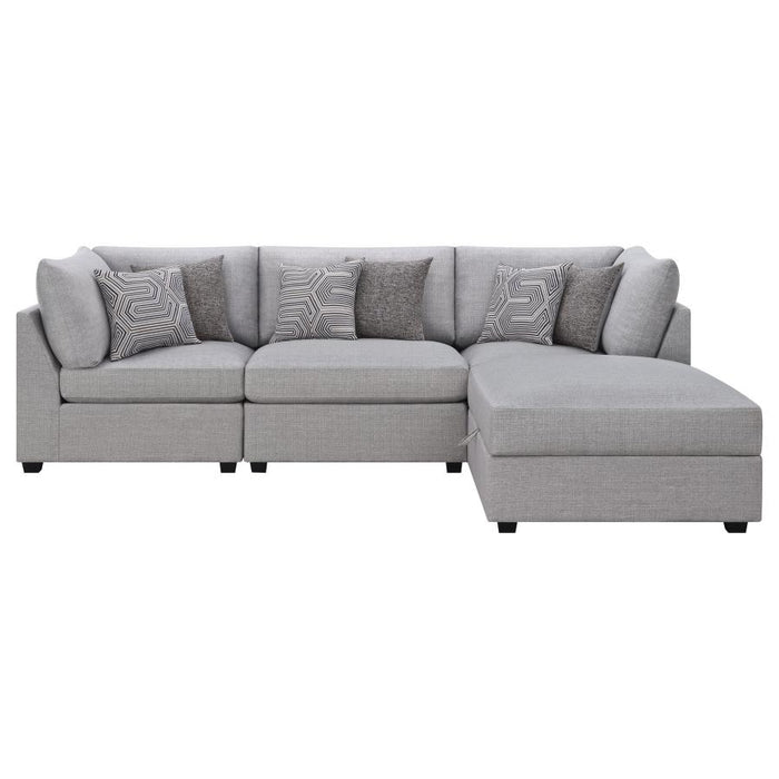Cambria 4-piece Upholstered Modular Sectional
