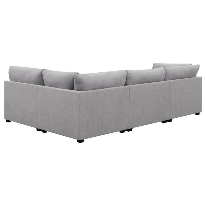 Cambria 4-piece Upholstered Modular Sectional
