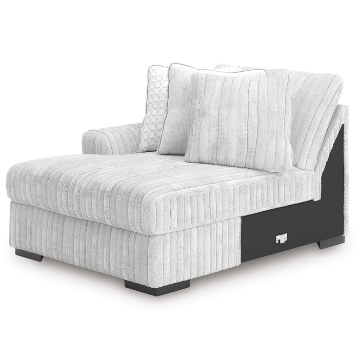 Stupendous Alloy 2-Piece LAF Sectional with Chaise