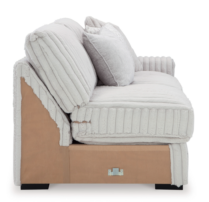 Stupendous Alloy 2-Piece LAF Sectional with Chaise