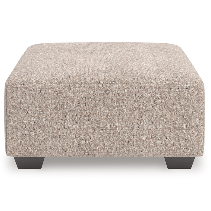 Newellen Hemp Oversized Accent Ottoman