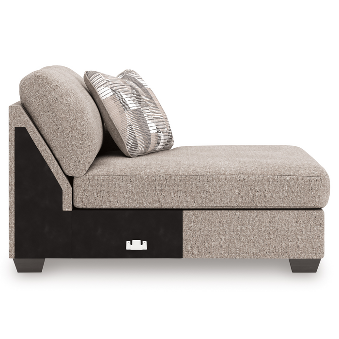 Newellen Hemp 3-Piece RAF Sectional with Chaise