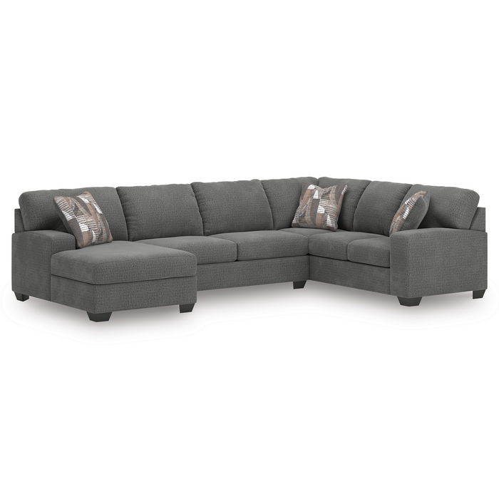 Clarington 3-Piece LAF Sleeper Sectional with Chaise