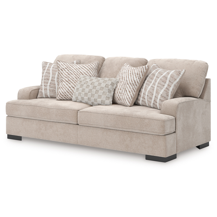 High Profile Taupe Sofa