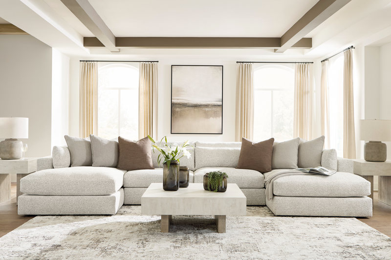 [EXCLUSIVE] Ashbourne Estate 4-Piece Double Chaise Sectional