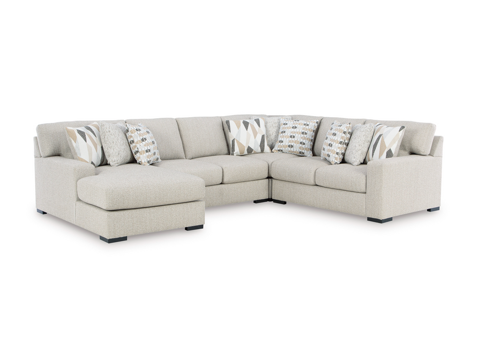 Laurelgrove 4-Piece LAF Sectional with Chaise