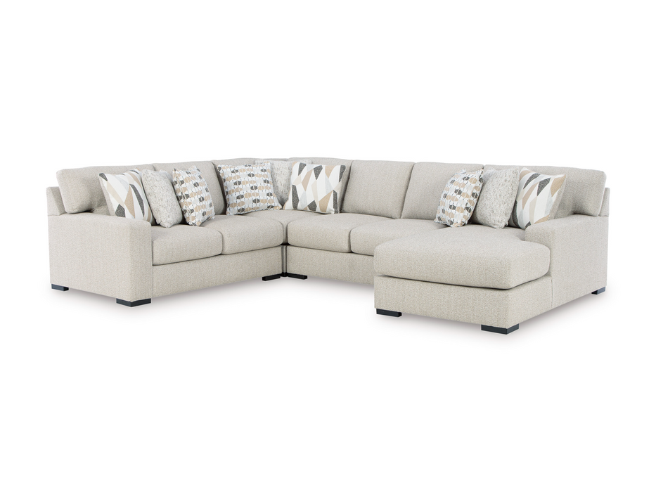 Laurelgrove 4-Piece RAF Sectional with Chaise