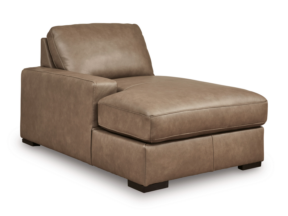 Veronella Sahara 3-Piece Leather LAF Sectional