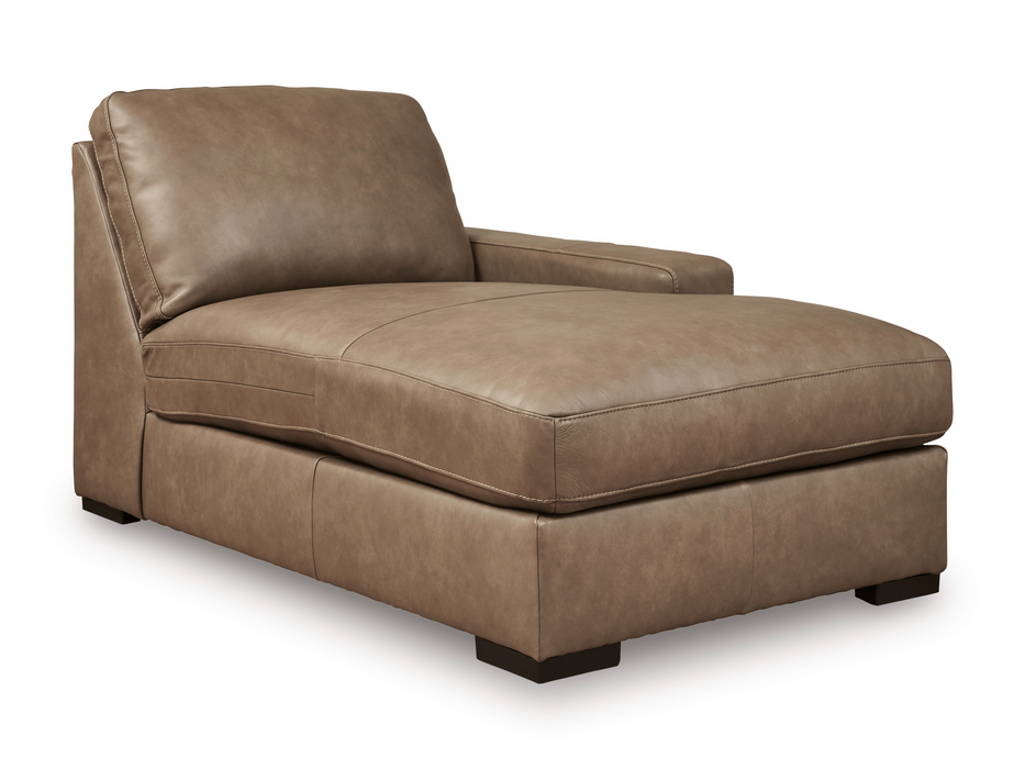 Veronella Sahara 3-Piece Leather RAF Sectional