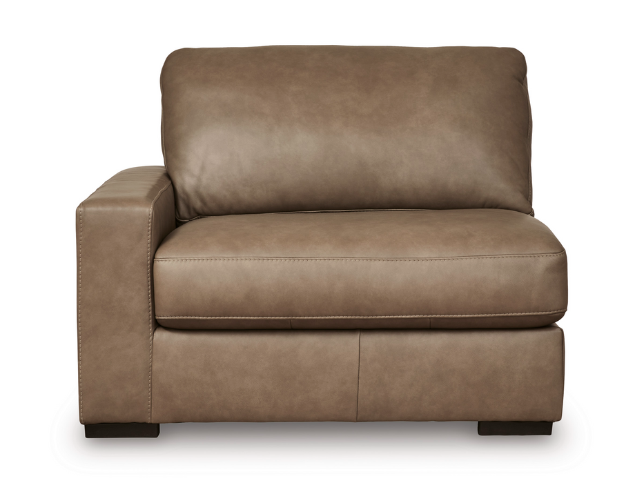 Veronella  Sahara 3-Piece Leather Sectional Sofa