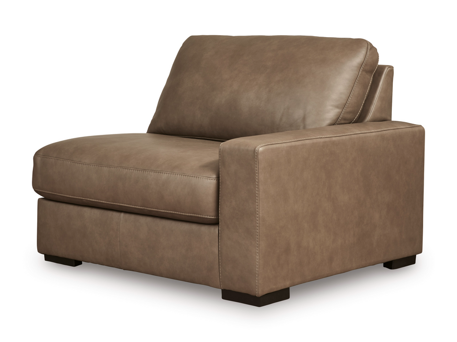 Veronella  Sahara 3-Piece Leather Sectional Sofa