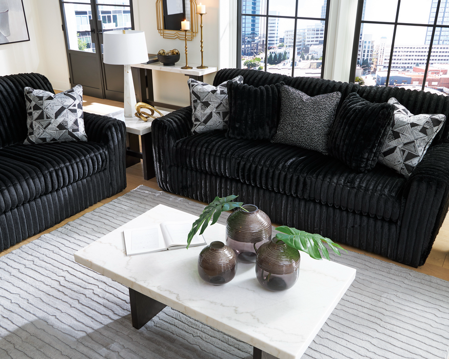 Midnight-Madness Onyx Living Room Set