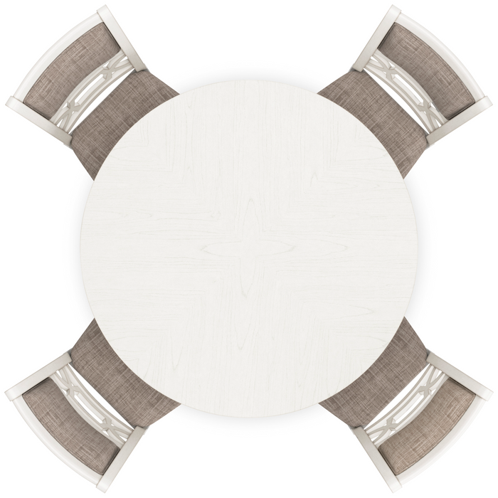 Erinberg Antique White Counter Height Dining Table and 4 Barstools (Set of 5)