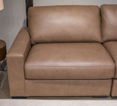 Veronella Sahara 5-Piece Leather Sectional