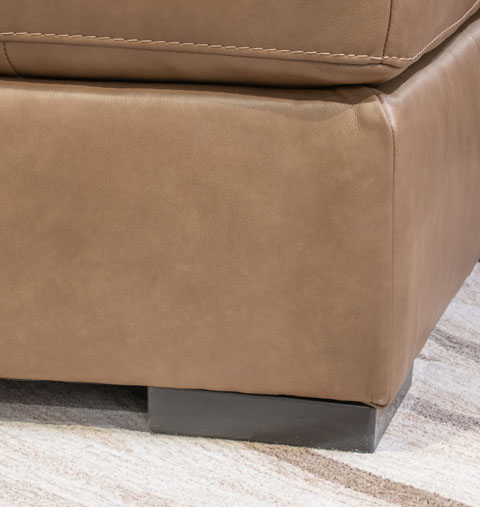 Veronella Sahara 5-Piece Leather Sectional