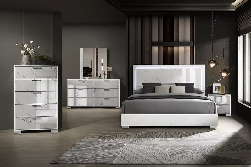 Bella White Bedroom Set