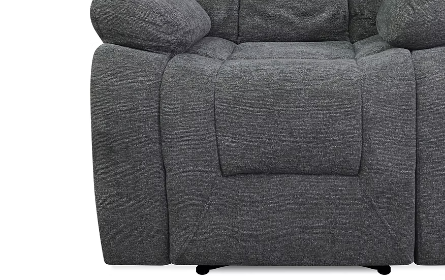 Tamp Gray Reclining Living Room Set