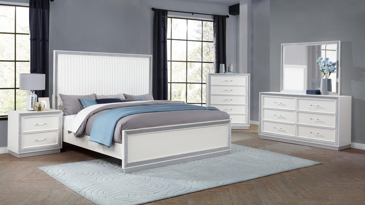 Lolo White Bedroom Set