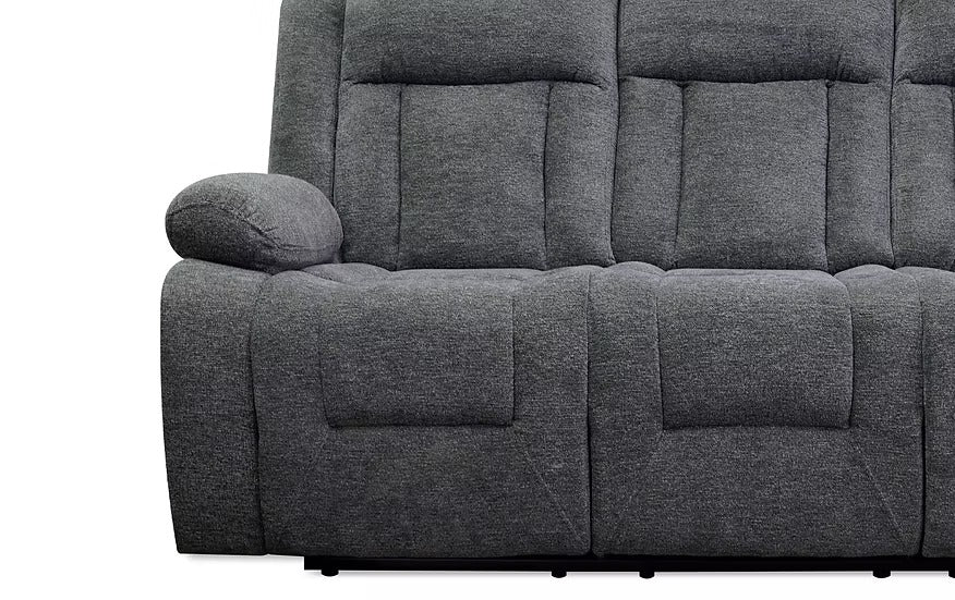 Tamp Gray Reclining Living Room Set