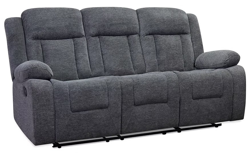 Tamp Gray Reclining Living Room Set