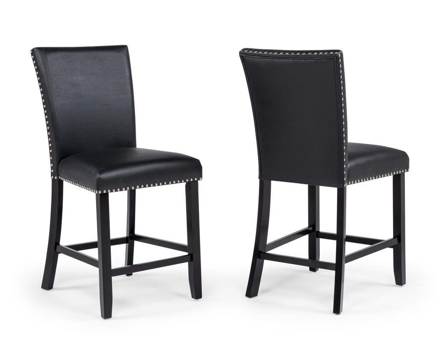 Blaze Black Counter Height Dining Room Set (5PC)