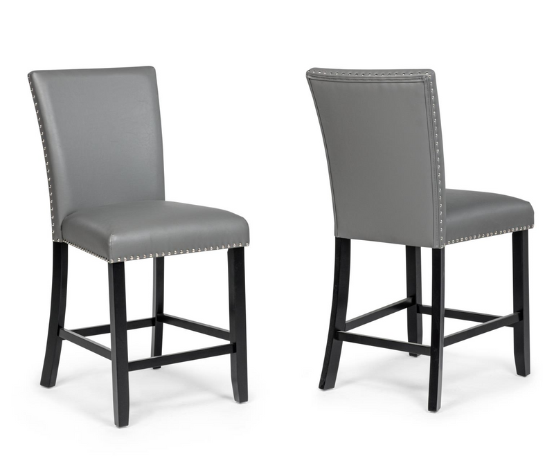 Blaze Gray Counter Height Dining Room Set (5PC)
