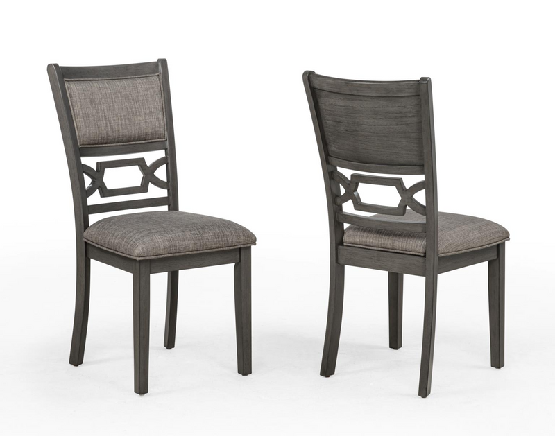 Bruno Gray Dining Room Set (6PC)