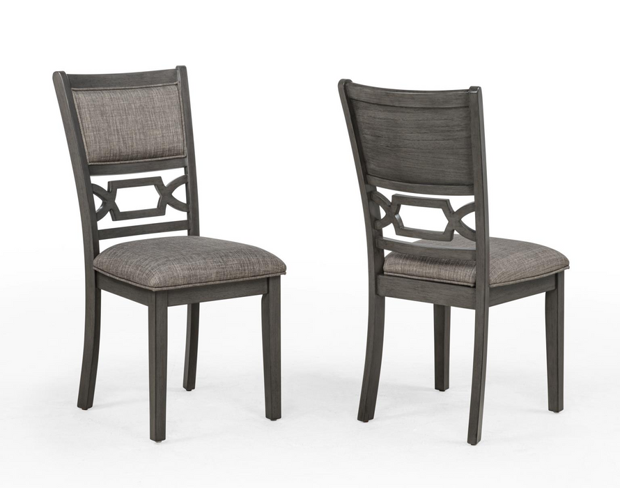 Bruno Gray Dining Room Set (6PC)