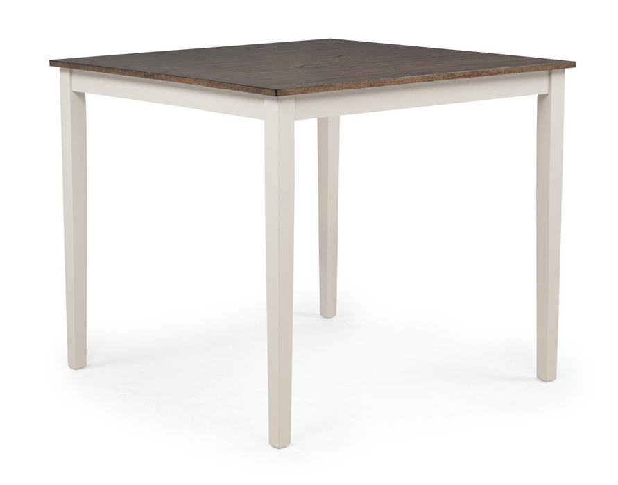 Koen Off / White Brown Top Counter Height Set