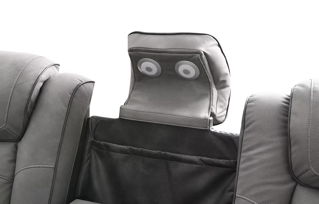 Atlantik Gray 3 Piece Power Recliner Sectional