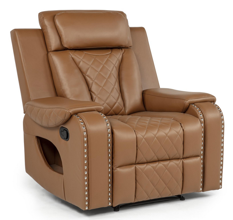 Enzo Brown Reclining Living Room Set