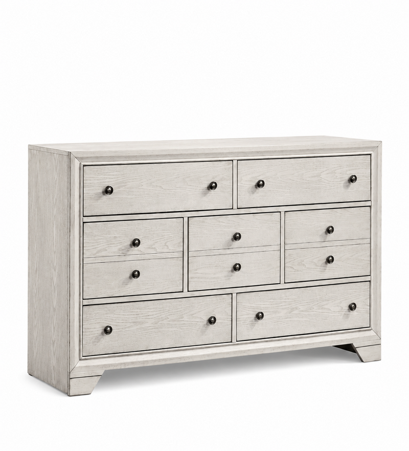 Olivia White Platform Bedroom Set