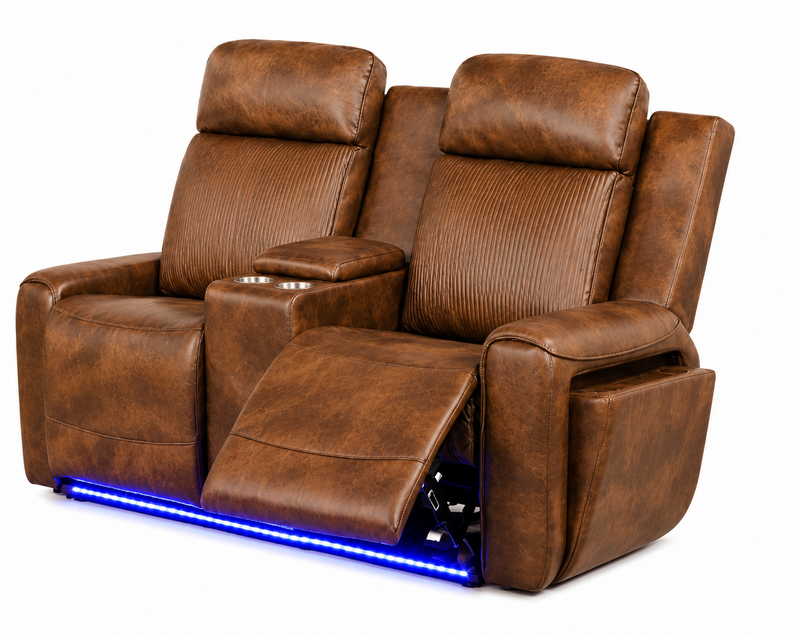 Arkansas 3 Piece Brown Sectional