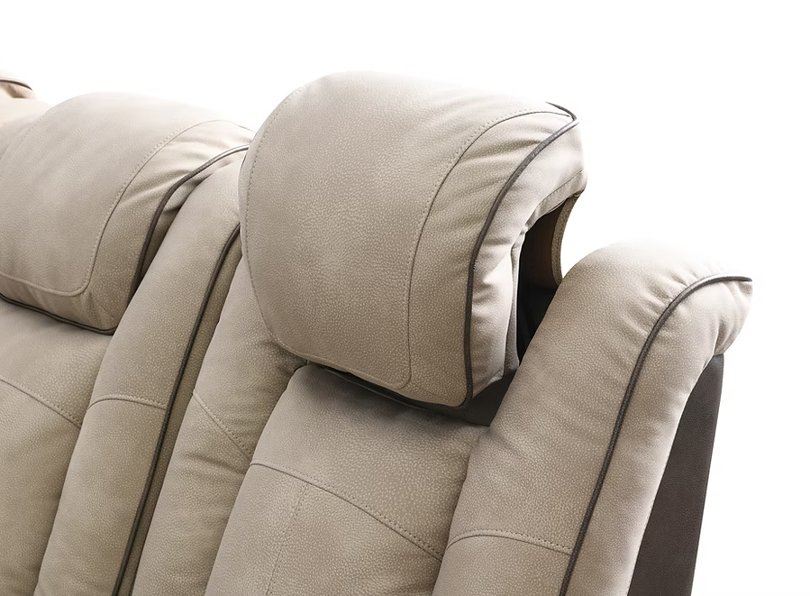 Atlantik Brown 3 Piece Power Recliner Sectional